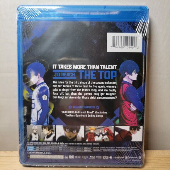 BLU-RAY / DVD Bluelock - Season 1, Part 2 NEW / SEALED - Picture 2 of 2
